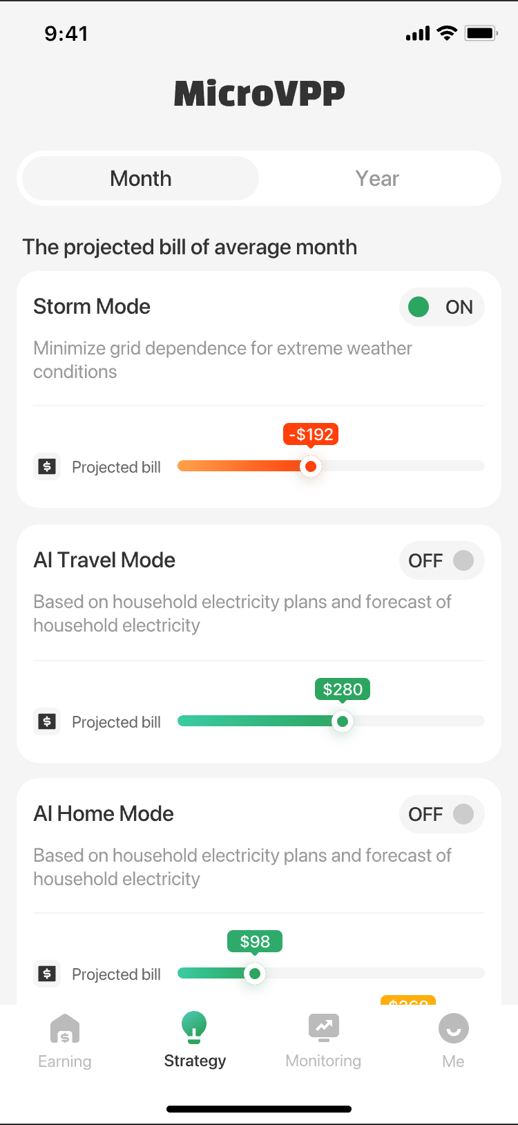 MicroGrid App - Optimization Strategies
